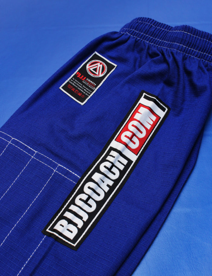 Pants patch of the Kids' BJJ Association Gi - Elite in blue