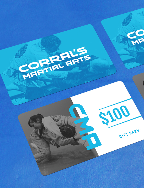 Gym gift cards for Corral's Martial Arts