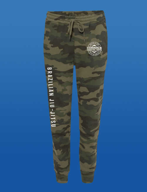 Jiu-jitsu Joggers in green camo
