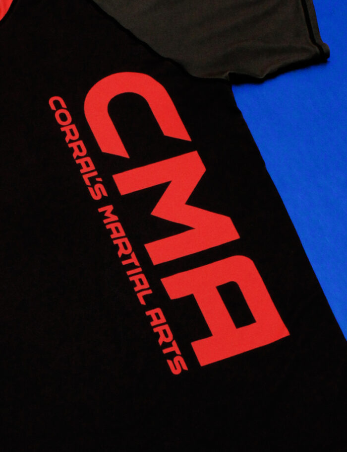 CMA Rank Short Sleeve Rashguard closeup